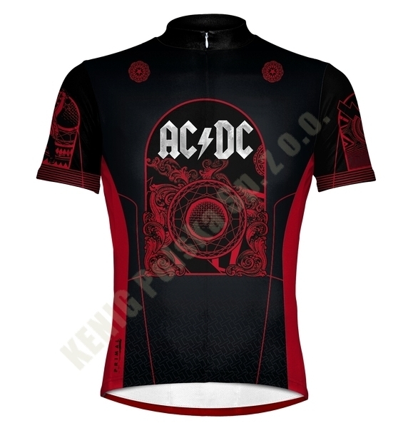 koszulka rowerowa AC/DC