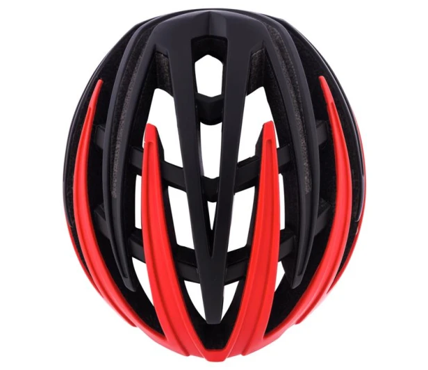 Kask Orbea R10 czarno-czerwony widok z góry.jpg