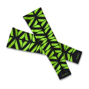 Ocieplane rękawki kolarskie Primal NEON CRUSH