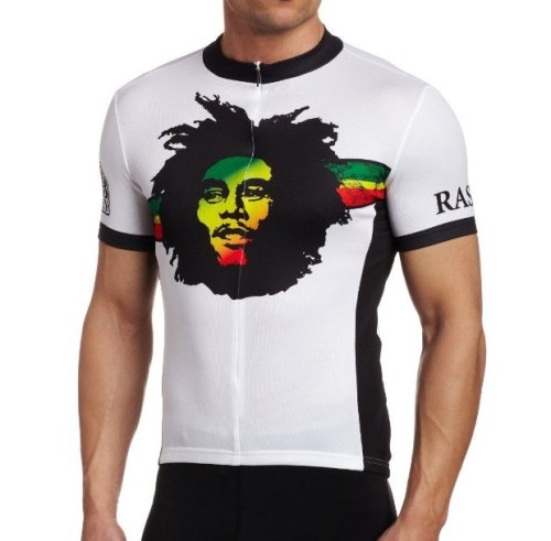 kultowa koszulka rowerowa BOB MARLEY