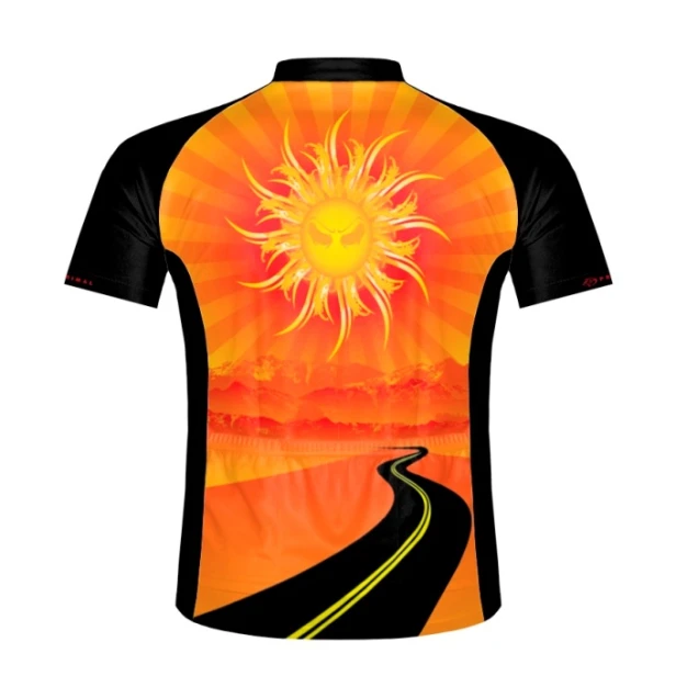 tył koszulki rowerowej Baja