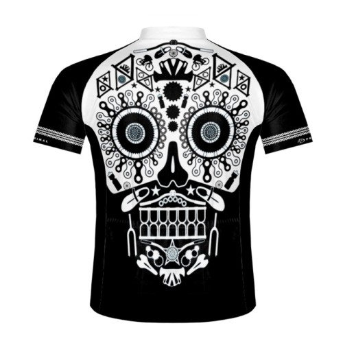 tył koszulki rowerowej Los Muertos